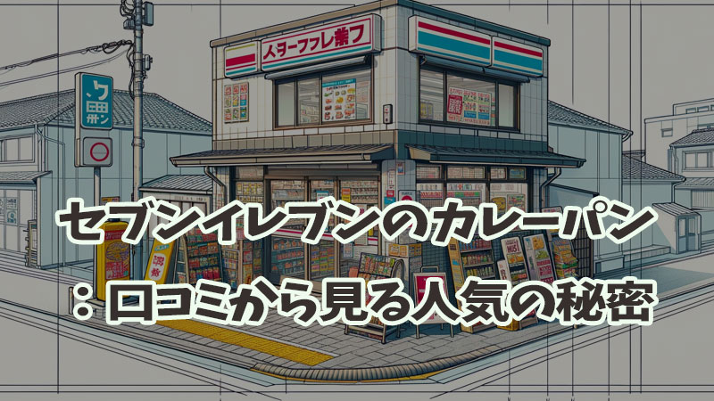 セブンイレブンのカレーパン：口コミから見る人気の秘密