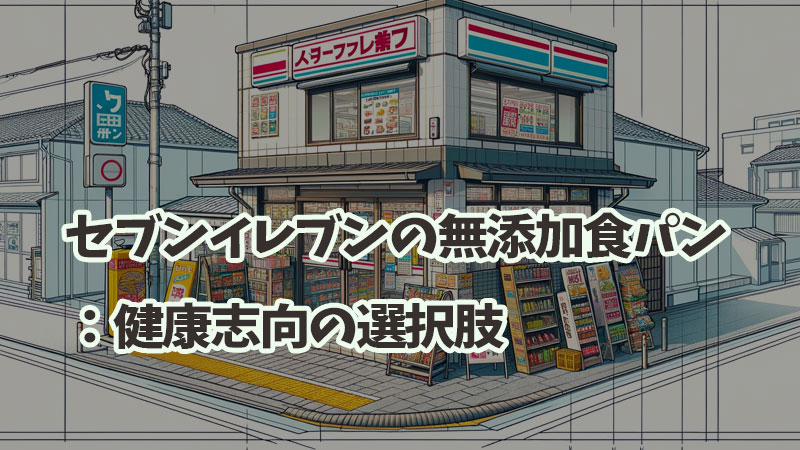 セブンイレブンの無添加食パン：健康志向の選択肢