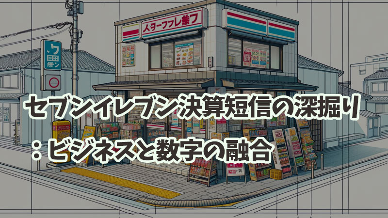 セブンイレブン決算短信の深掘り：ビジネスと数字の融合