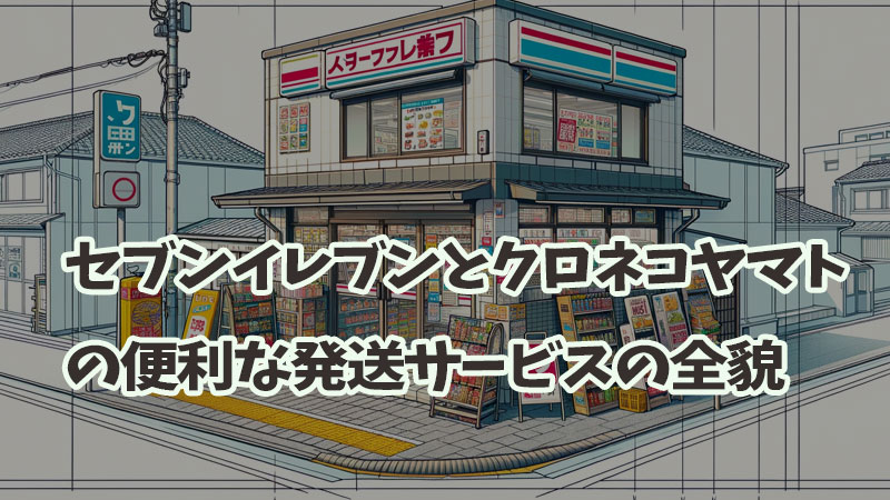 セブンイレブンとクロネコヤマトの便利な発送サービスの全貌